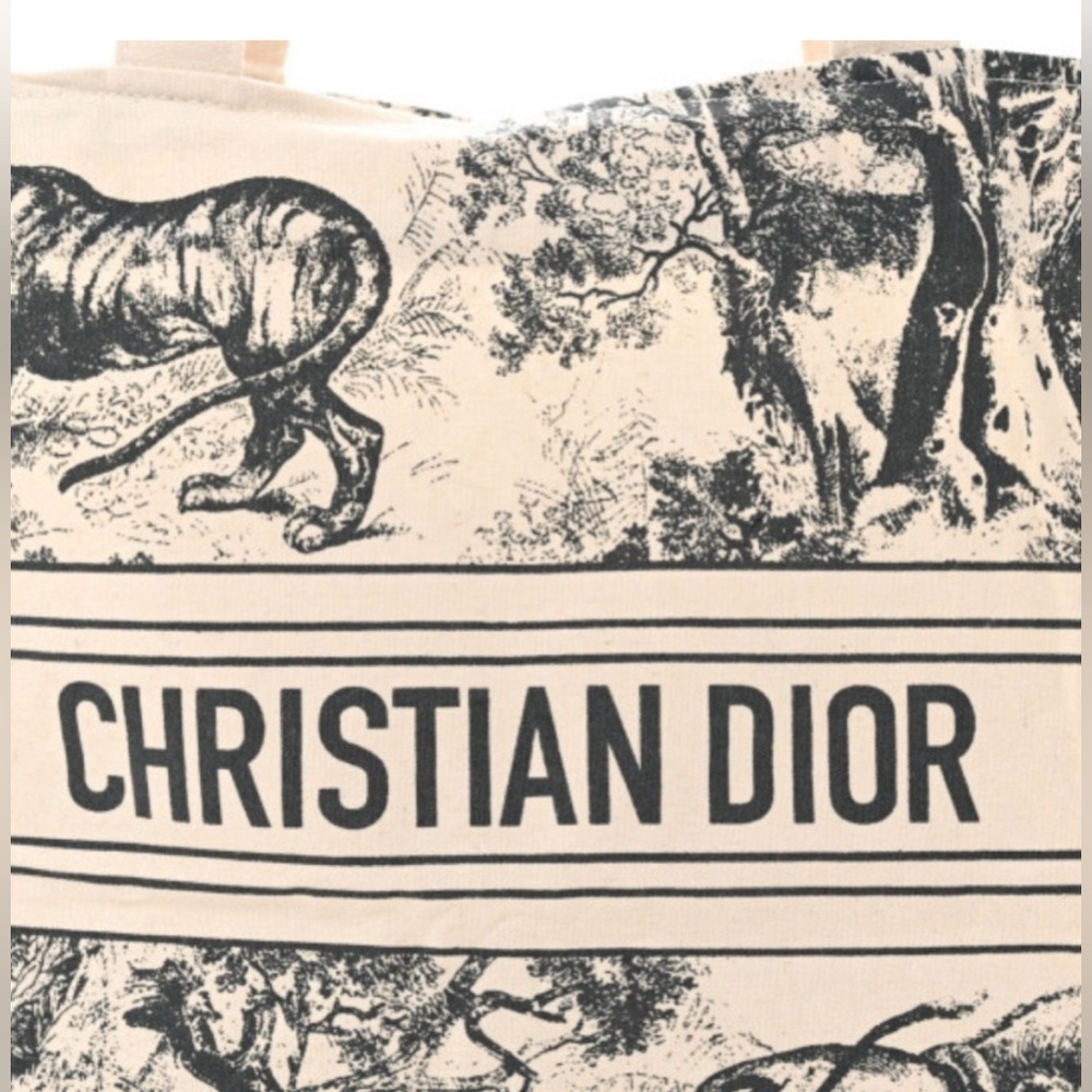 NEW Dior Riviera Large VIP Canvas Tote Bag- Sell for $850 - Picture 5 of 13